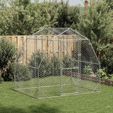 Vidaxx Hühnerstall 2,5x2x2,25 m aus verzinktem Stahl