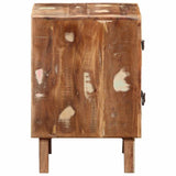Vidaxl nachtkastje 40x32x46 cm massief gerecycled hout