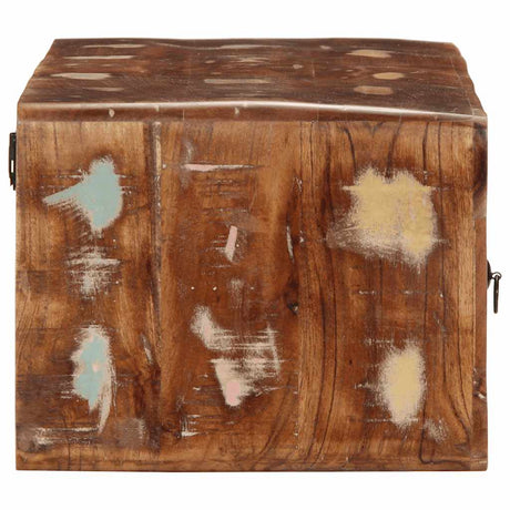 Vidaxl tv-meubel wandmontage 100x32x25 cm massief gerecycled hout