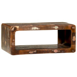 Vidaxl tv-kast multikleur 60 x 30 x 25 cm massief gerecycled hout