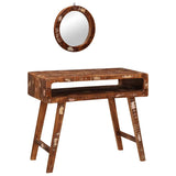Vidaxl plafondtafel bruin 90 x 76 x 45 cm massief gerecycled hout