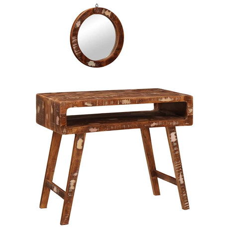 Vidaxl plafondtafel bruin 90 x 76 x 45 cm massief gerecycled hout