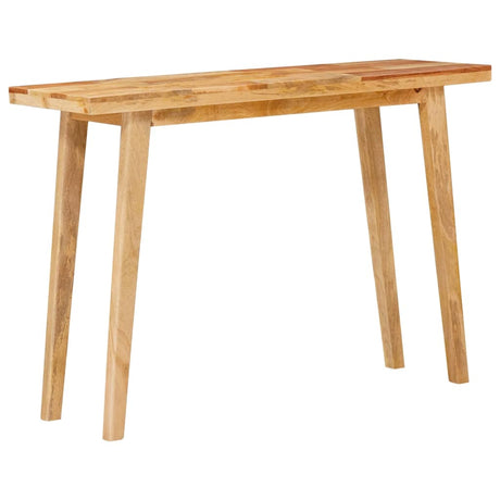 Vidaxl eettafel naturel 100 x 35 x 75 cm massief mango hout