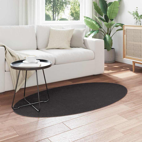 Vidaxl tapijt huarte antraciet 80 x 150 cm 100% polyester