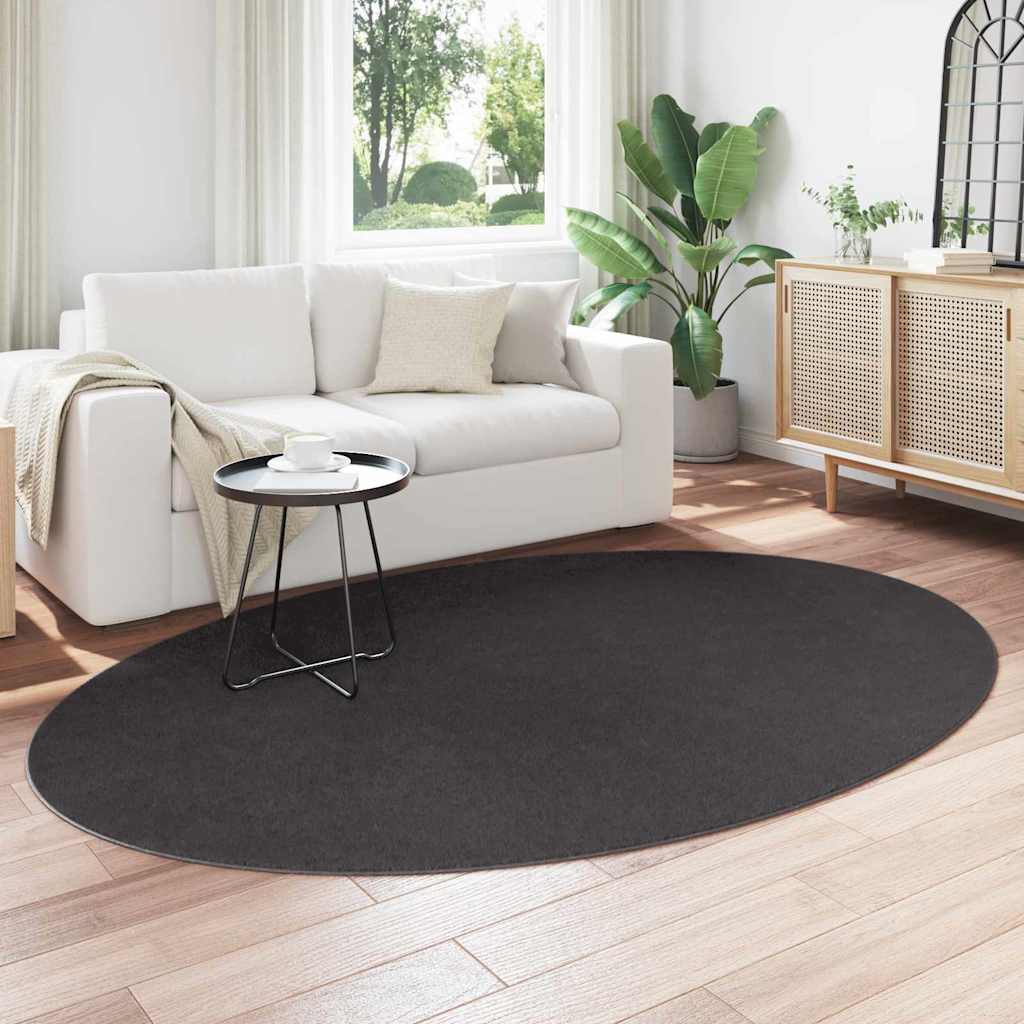 Vidaxl tapijt huarte antraciet 160 x 230 cm 100% polyester