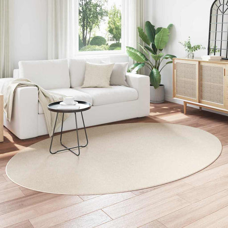 Vidaxl tapijt huarte beige 160 x 230 cm 100% polyester
