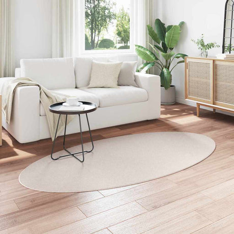 Vidaxl tapijt huarte zand 100 x 200 cm 100% polyester