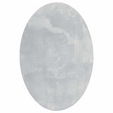 Vidaxl vloerkleden ovaal huarte grijs 160 x 230 cm 100% polyester