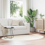 Vidaxl vloerkleden huarte crème 120 x 170 cm polyester