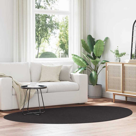 Vidaxl tapijt huarte zwart 160 x 230 cm polyester