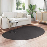 Vidaxl vloerkleden huarte antraciet 140 x 200 cm polyester