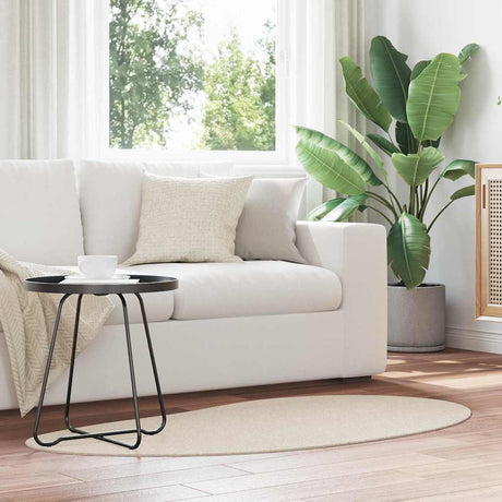 Vidaxl tapijt huarte beige 80 x 150 cm polyester