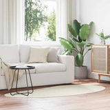 Vidaxl vloerkleden huarte crème 100 x 200 cm polyester