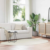 Vidaxl tapijt huarte crèmekleurig 160 x 230 cm polyester