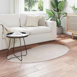 Vidaxl vloerkleden huarte zand 80 x 150 cm polyester