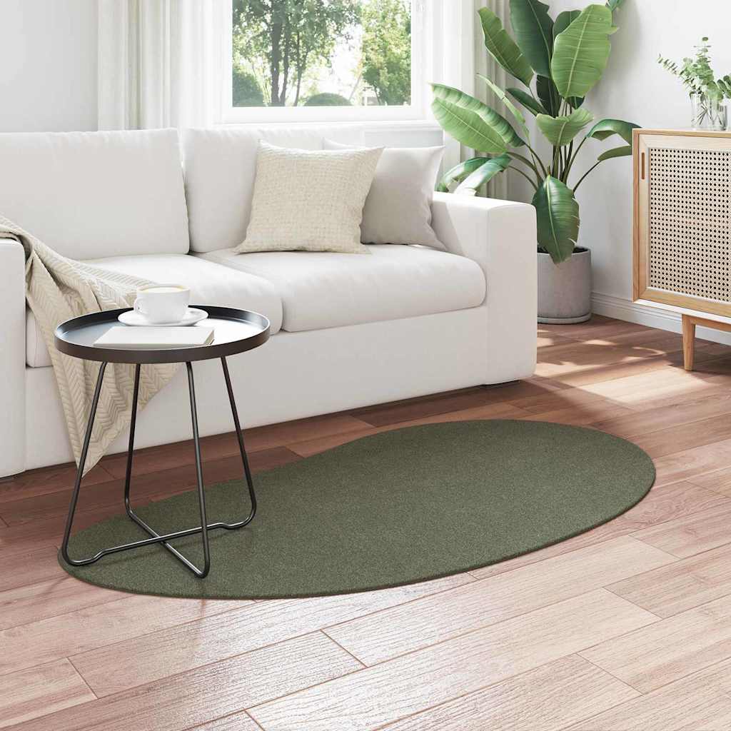 Vidaxl tapijt huarte bosgroen 80 x 150 cm polyester