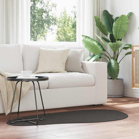 Vidaxl tapijt huarte antraciet 80 x 150 cm polyester