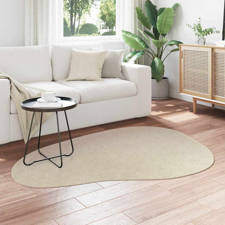 Vidaxl tapijt huarte beige 120 x 170 cm polyester