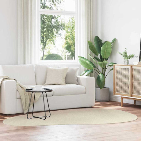 Vidaxl tapijt huarte beige 160 x 230 cm polyester