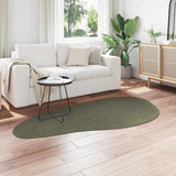 Vidaxl tapijt huarte bosgroen 100 x 200 cm polyester