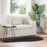 Vidaxl tapijt huarte zwart 80 x 150 cm polyester