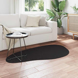 Vidaxl tapijt huarte zwart 80 x 150 cm polyester