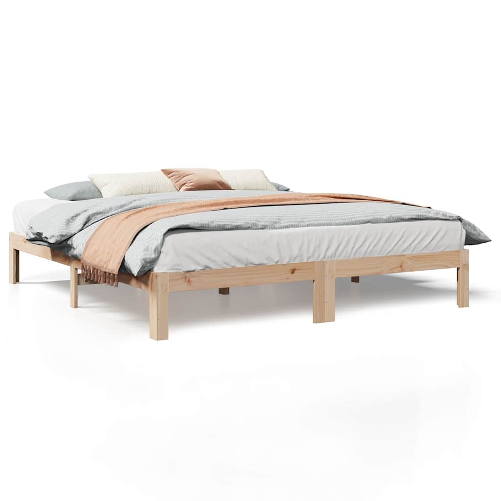 Vidaxl bedframe zonder matras massief grenenhout 160x200 cm