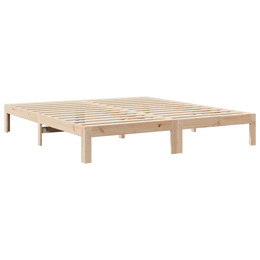 Vidaxl bedframe zonder matras massief grenenhout 160x200 cm
