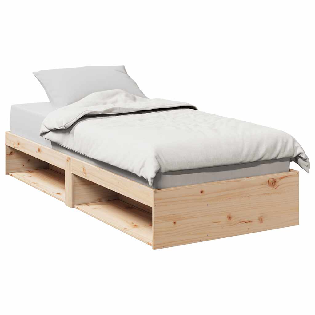 Vidaxl slaapbank zonder matras 90x200 cm massief grenenhout