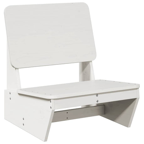 Vidaxl tuinstoelen 2 st 60x64x70,5 cm massief grenenhout wit