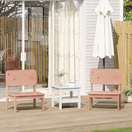 Vidaxl tuinstoelen 2 st 60x52,5x72 cm massief douglashout
