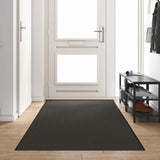 Vidaxl deurmat anders antraciet en zwart 120 x 350 cm polyamide en pvc