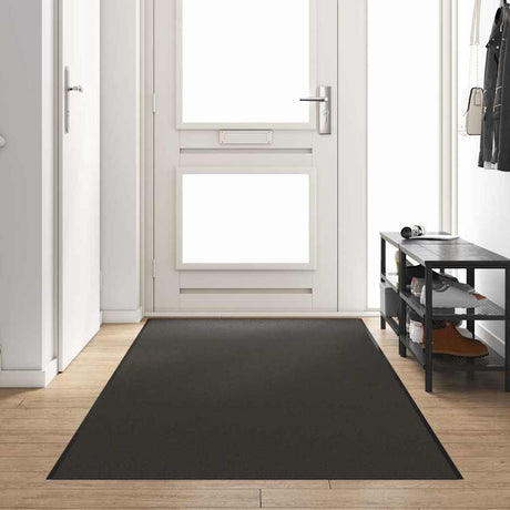 Vidaxl deurmat anders antraciet en zwart 120 x 350 cm polyamide en pvc