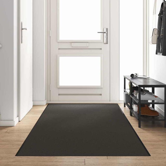 Vidaxl deurmat anders antraciet en zwart 120 x 350 cm polyamide en pvc