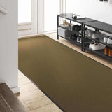 Vidaxl deurmat anders bruin en zwart 120 x 350 cm polyamide en pvc
