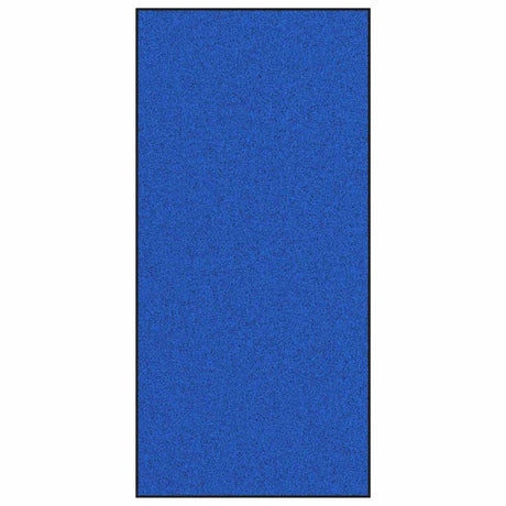 Vidaxl deurmat anders blauw en zwart 120 x 250 cm polyamide en pvc