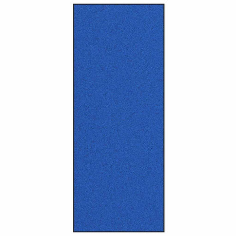 Vidaxl deurmat anders blauw en zwart 120 x 300 cm polyamide en pvc