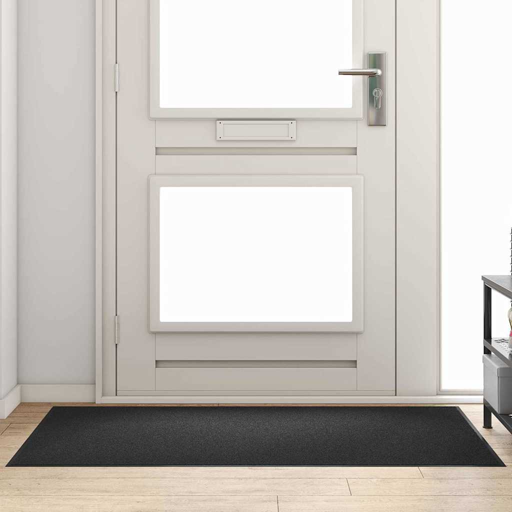 Vidaxl deurmat anders zwart 90 x 150 cm polypropyleen en vinyl