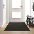 Vidaxl deurmat zwart 120 x 300 cm 100% polyamide