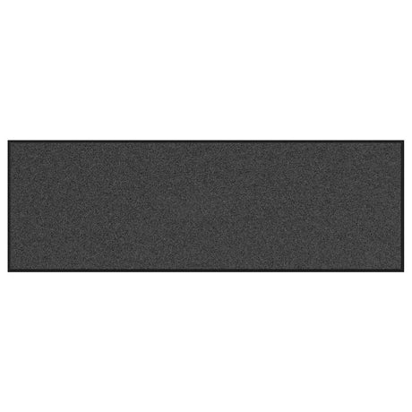 Vidaxl deurmat antraciet en zwart 60 x 180 cm polypropyleen en vinyl