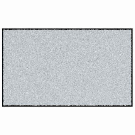Vidaxl deurmat grijs en zwart 90 x 150 cm polypropyleen en vinyl