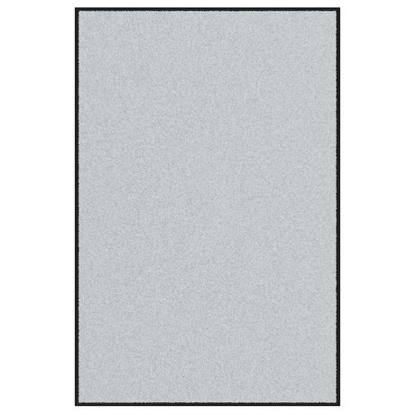 Vidaxl deurmat grijs en zwart 120 x 180 cm polypropyleen en vinyl