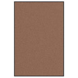 Vidaxl deurmat bruin en zwart 120 x 180 cm polypropyleen en vinyl