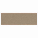 Vidaxl deurmat beige en zwart 60 x 180 cm polypropyleen en vinyl