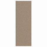 Vidaxl deurmat beige en zwart 120 x 350 cm 100% polyamide