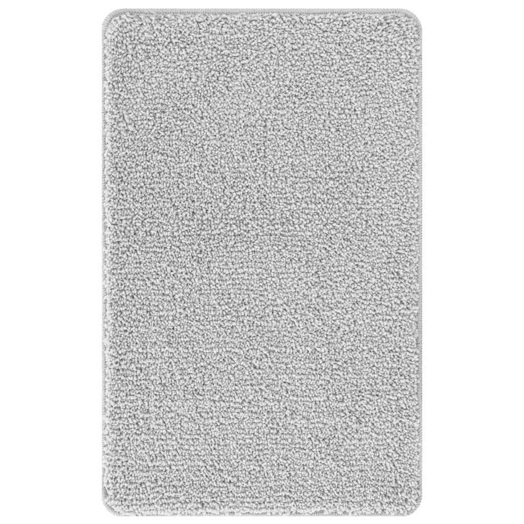 Vidaxl antislip badmat grijs 50 x 80 cm pp