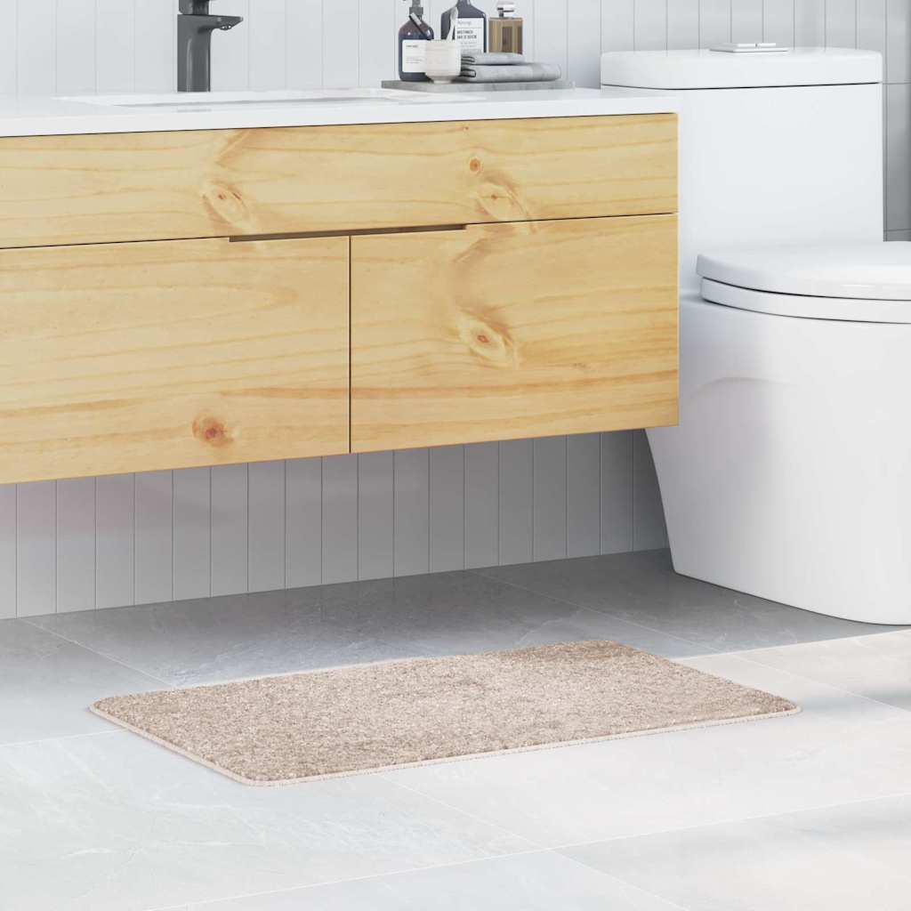 Vidaxl antislip badmat crème 50 x 80 cm pp