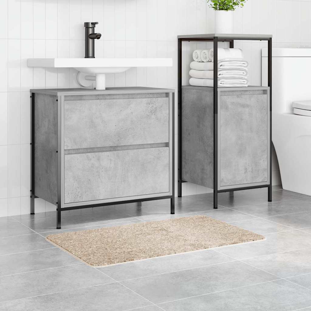 Vidaxl antislip badmat crème 50 x 80 cm pp