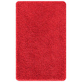 Vidaxl antislip badmat rood 50 x 80 cm pp