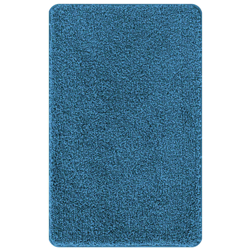 Vidaxl antislip badmat blauw 50 x 80 cm pp